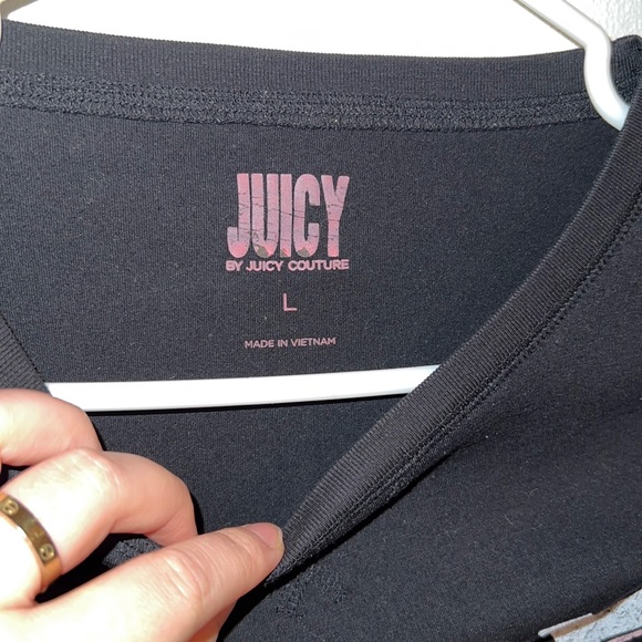 JUICY COUTURE CROP LONG SLEEVE - Picture 3 of 5